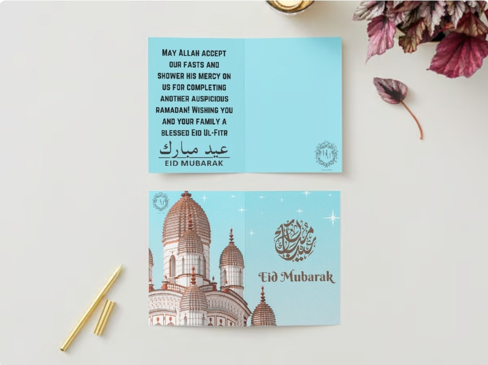 Eid Mubarak Greeting Card