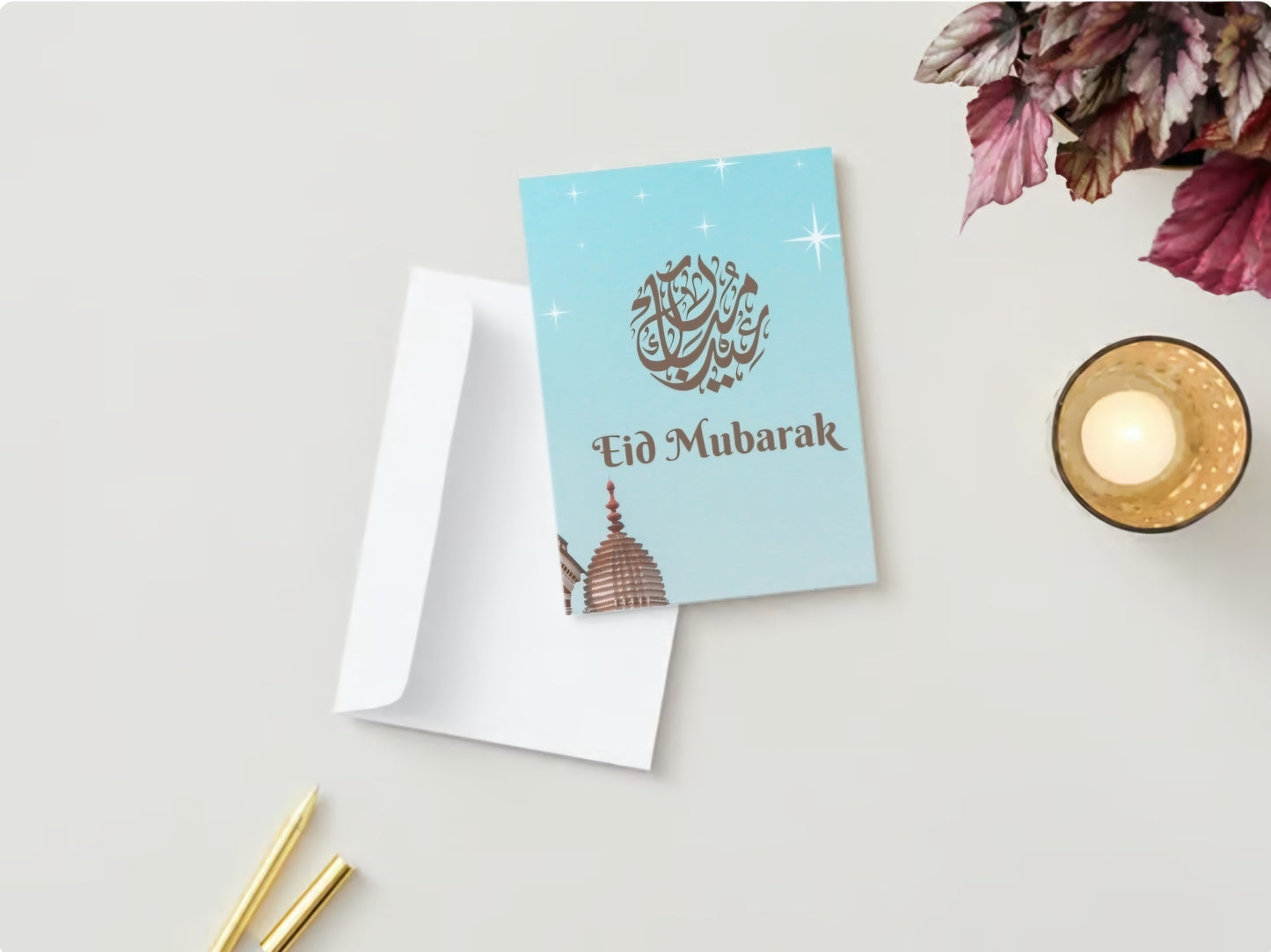 Eid Mubarak Greeting Card